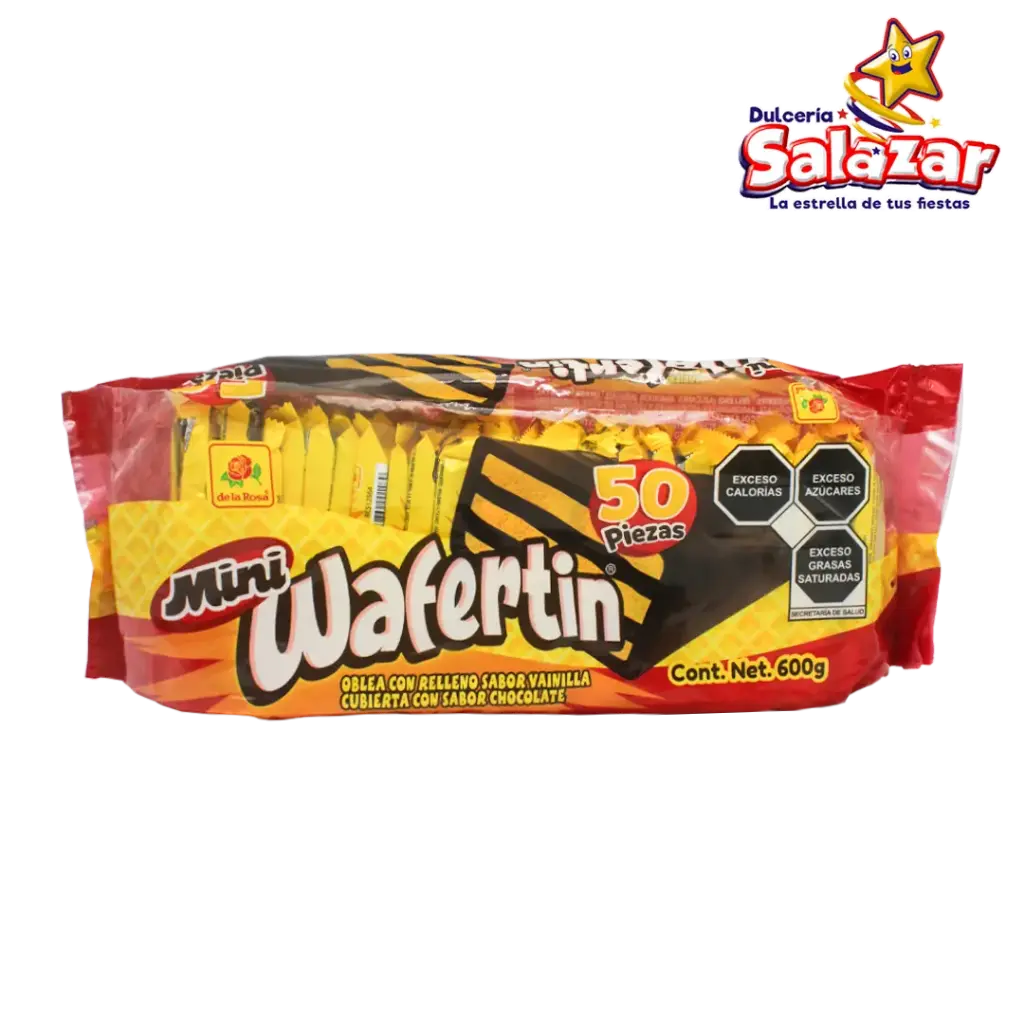 MINI WAFERTIN VAINILLA DLR -D.600G- "C/18/50"