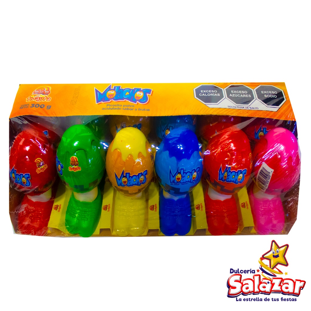 MOLACHOS C/POLVITO TINAJITA -D.300G - "C/24/12"