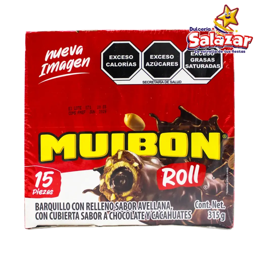 [NUT0009] MUIBON ROLL C/AVELLANA NUTRESA -D.315G- "C/24/15"