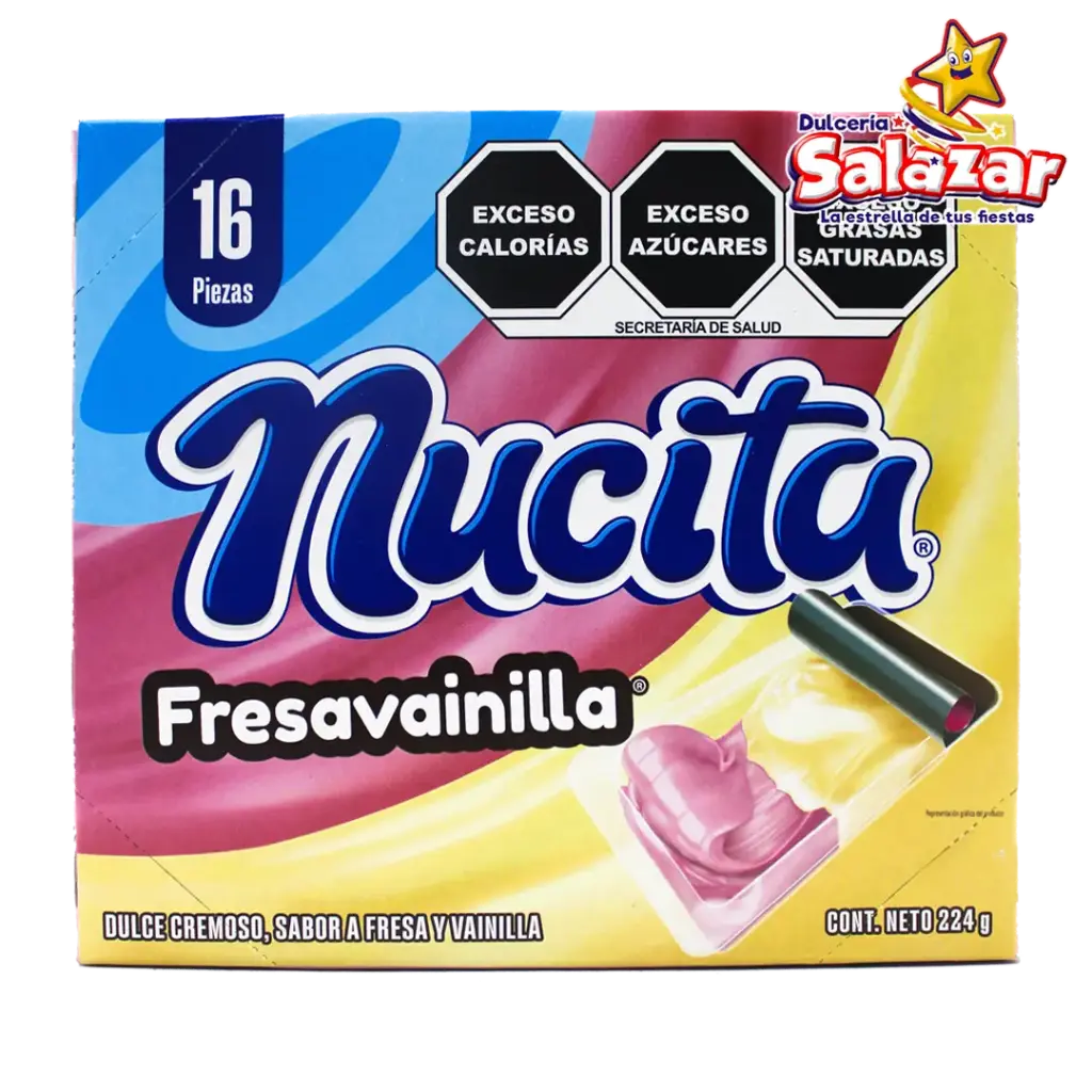 [NUT0004] NUCITA FRESA/VAINILLA -D.224G- "C/24/16"