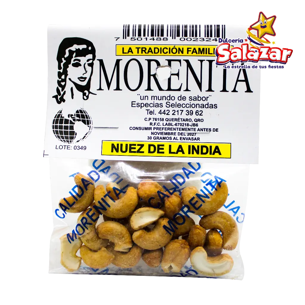 NUEZ DE LA INDIA 30 GRAMOS 