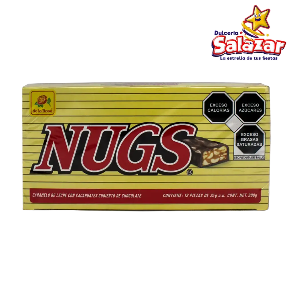 CHOCOLATE NUGS DLR -D.300G- "C/24/12"