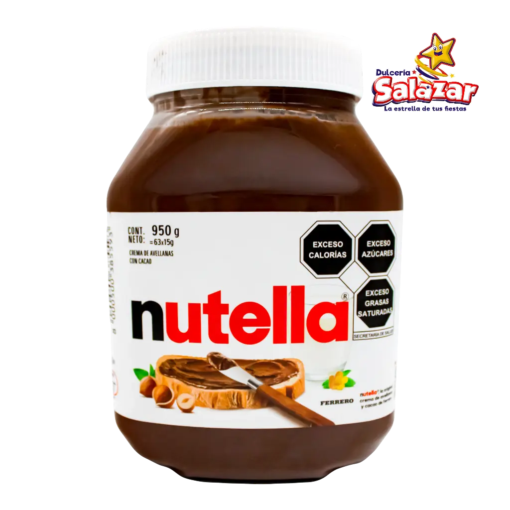 NUTELLA CREMA DE AVELLANA -BOT.950G- "C/8/1"