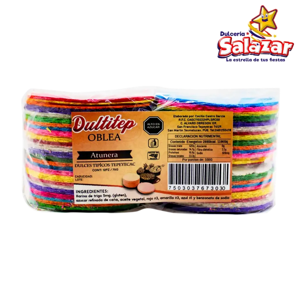 [DUL0002] OBLEA ATUNERA DULTITEP -B.130G- "C/84/1