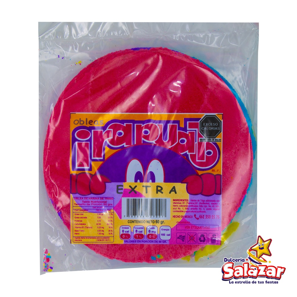 OBLEA EXTRA IRAPUATO -B.60G- "C/48/60"