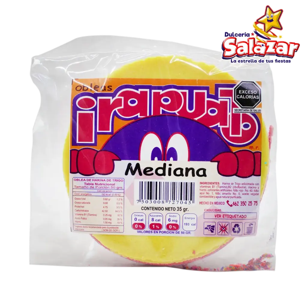 OBLEA MEDIANA IRAPUATO -B.35G- "C/78/1"
