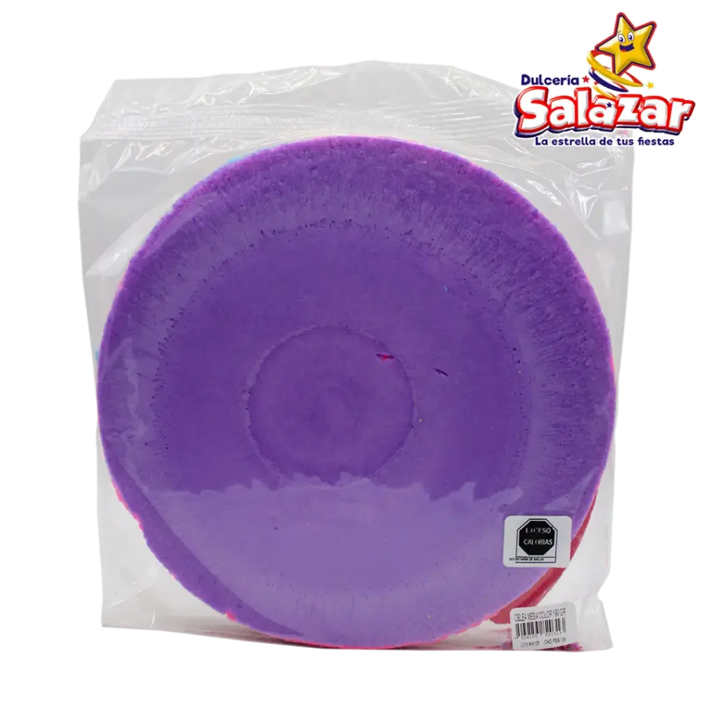 [REG0010] OBLEA MEGA COLORES JOAQUIN -B.190G- "C/20/1"