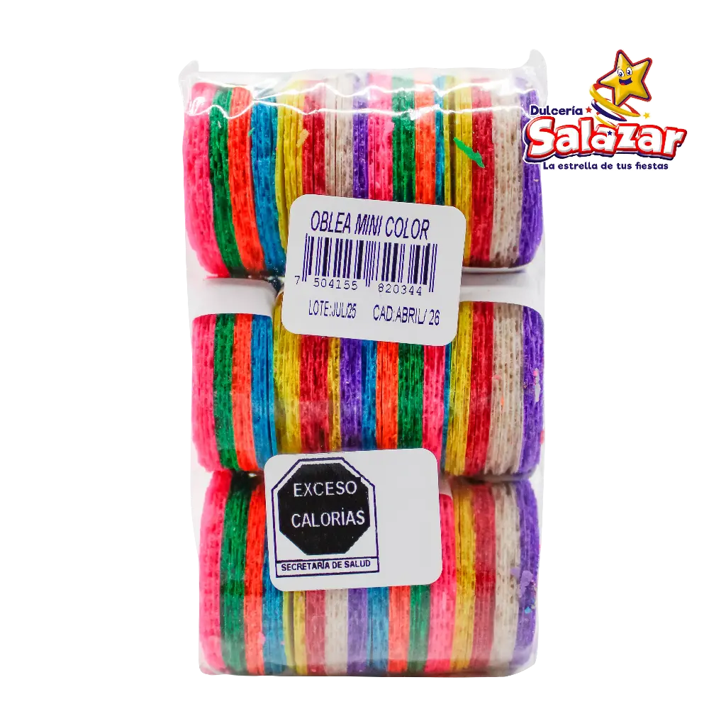 OBLEA MINI COLOR JOAQUIN -B.12P- "C/70/12"