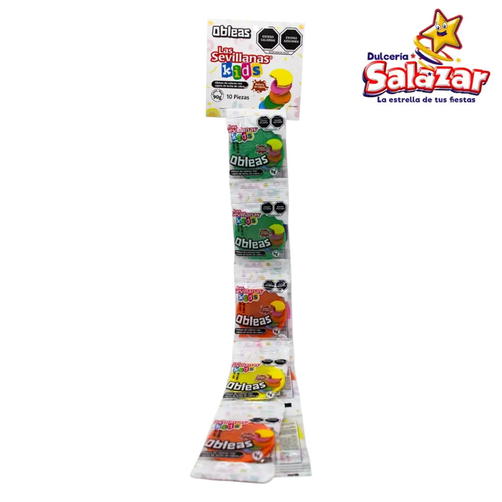 OBLEA MINI KIDS LAS SEVILLANAS 9G -T.90G.-- "C/24/10"