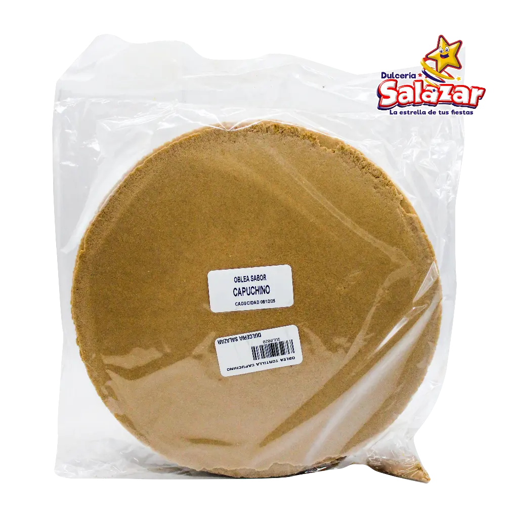 [DUL0020] OBLEA SABORES CAPUCHINO DULTITEP "C/32/1"
