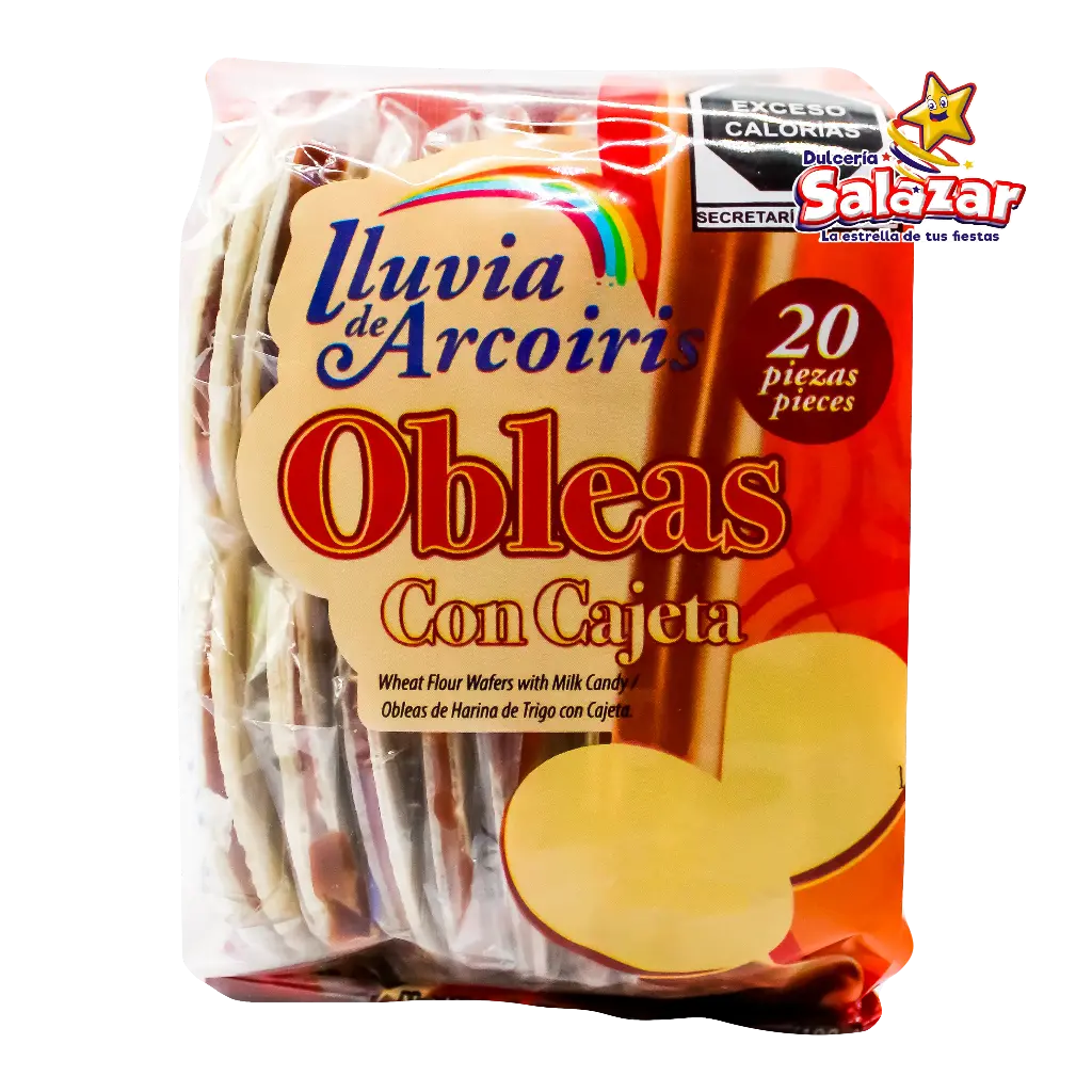 OBLEAS CON CAJETA 40G SEVILLANAS -D.800G- "C/16/20"