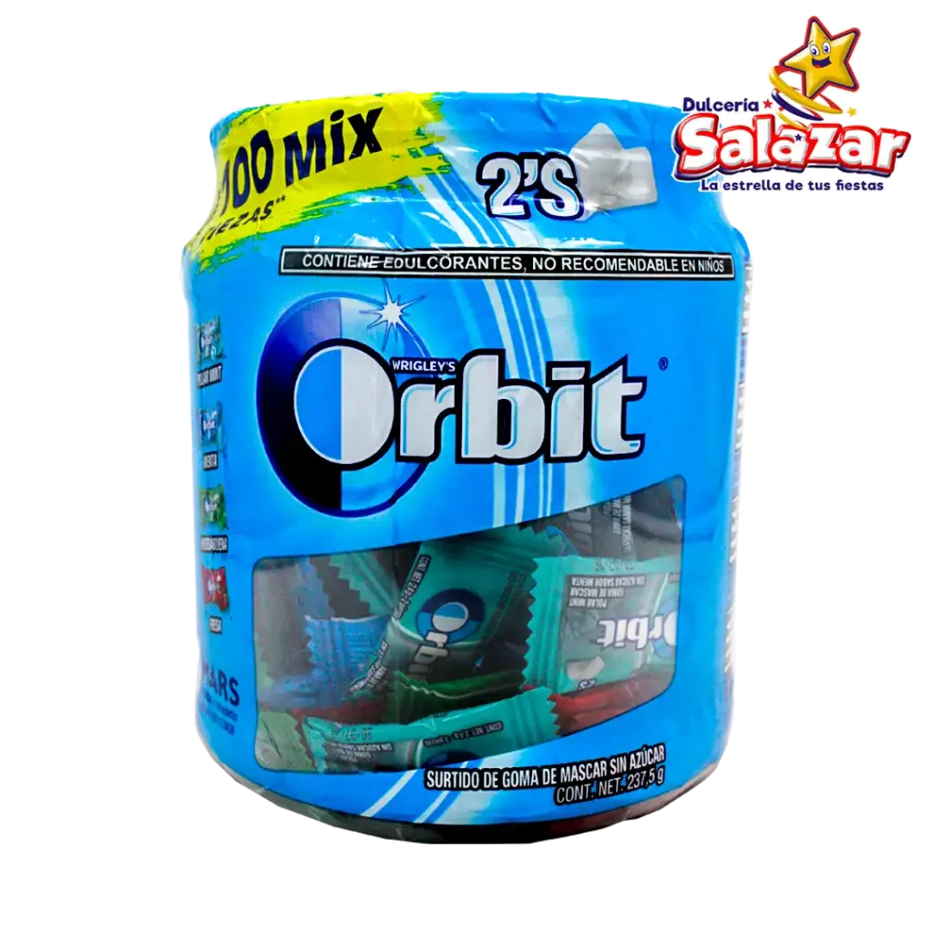 ORBIT WRIGLEY"S MIX VITRO -V.237.5G- "C/12/100"