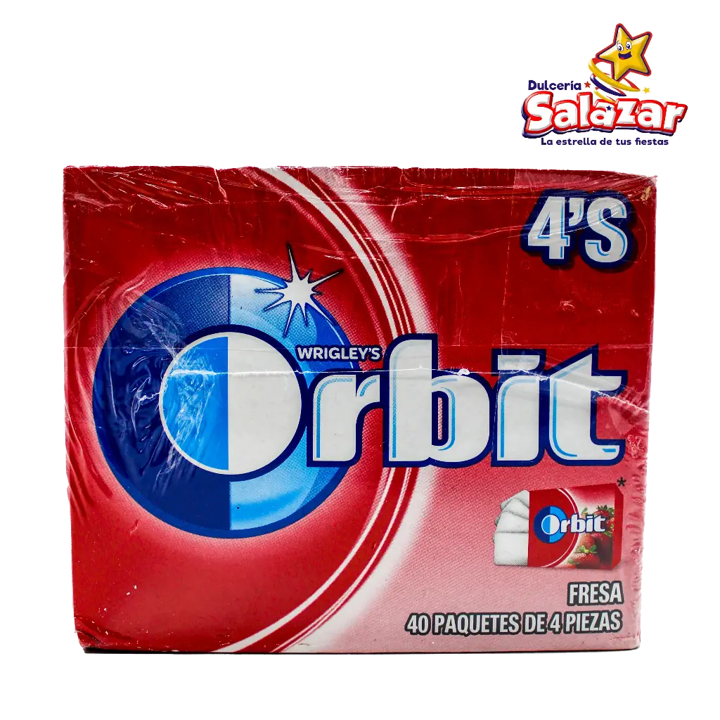ORBIT WRIGLEY'S FRESA 4'P -D.184G- "C/24/40"