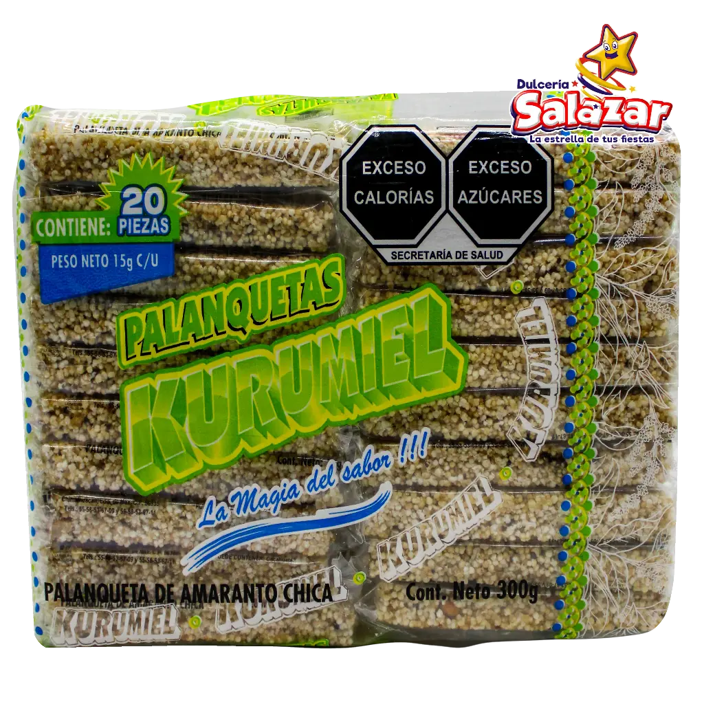PALANQUETA AMARANTO KURUMIEL CHICO -B.300G- "C/24/20"