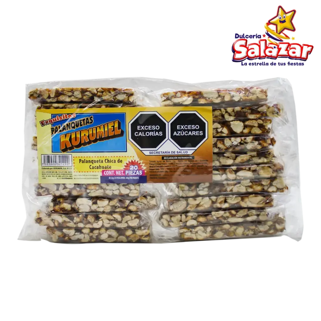[KUR0062] PALANQUETA CHICA KURUMIEL KURUMAYA -B.440G- "C/28/20"