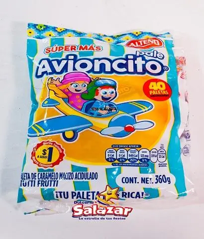 PALETA AVIONCITO SUPER MAS -B.360G- "C/32/40"