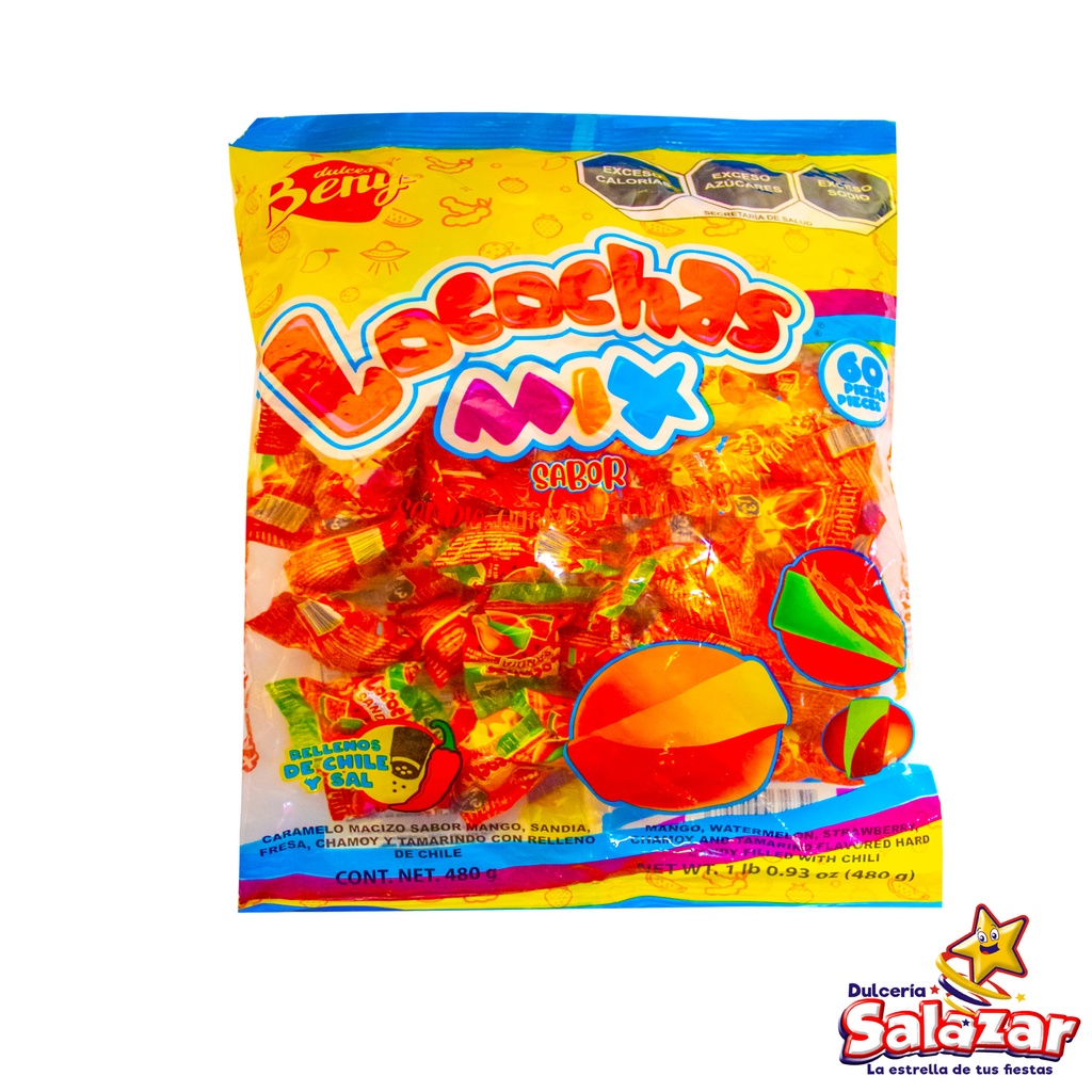 [BEN0019] PALETA BENY LOCOCHAS MIX -B.480G- "C/24/60"