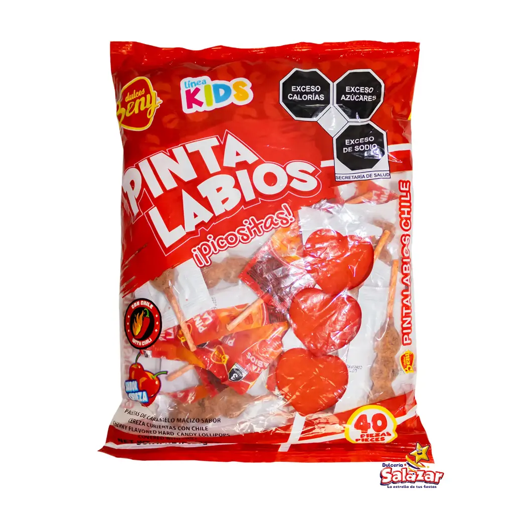 [BEN0011] PALETA BENY PINTA LABIOS CHILE KIDS -B.320G- "C/24/40"