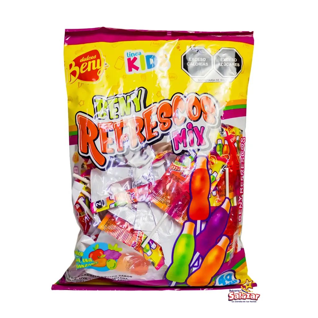 PALETA BENY REFRESCOS MIX  KIDS -B.320G- "C/24/40"