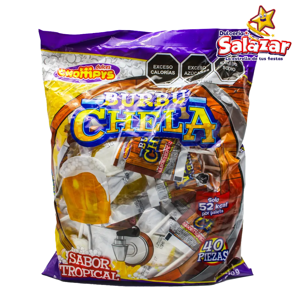 [CHY0018] PALETA BURBUCHELA CHOMPYS -B.560G- "C/24/40"