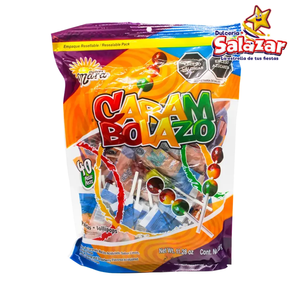 PALETA CARAMBOLAZO RED -B.320G.- "C/35/40"