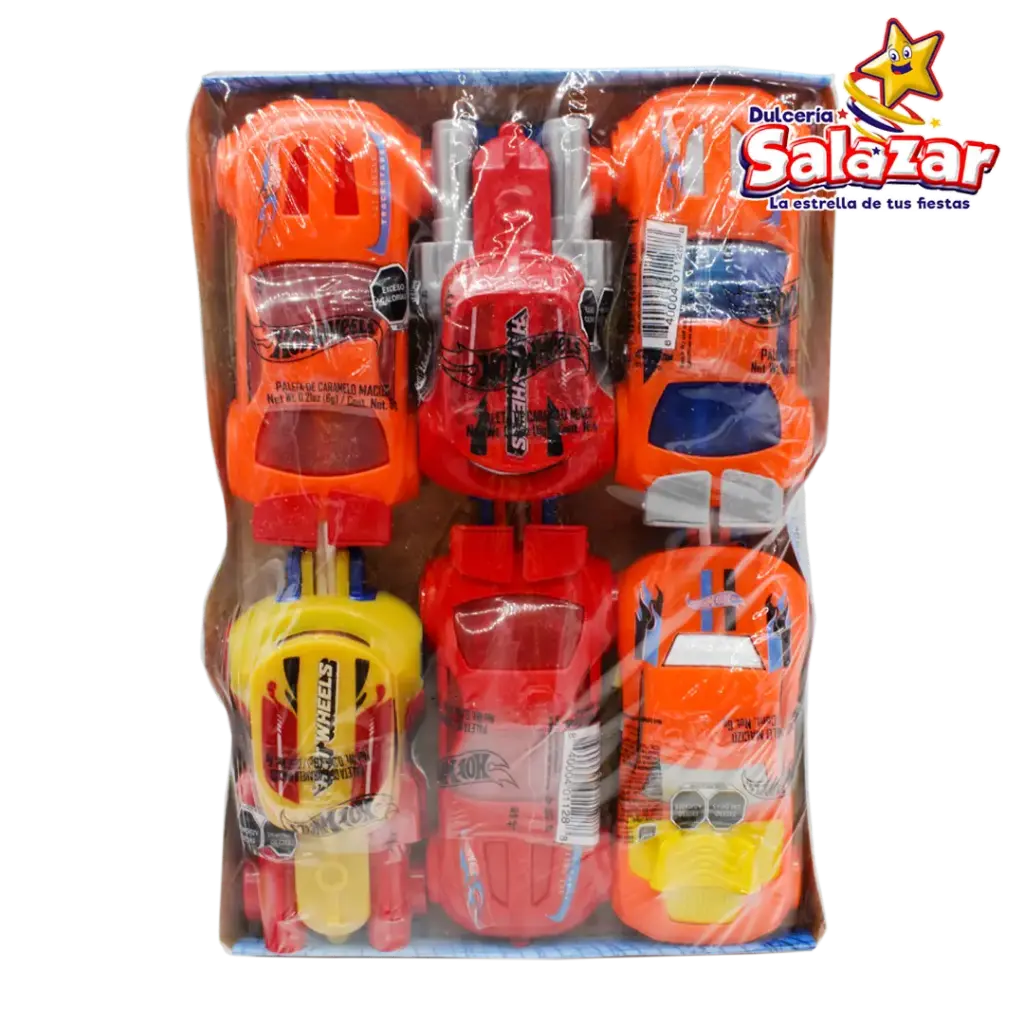 [BON0047] PALETA CARAMELO MACIZO HOT WHEELS -D.36GR- "C/20/6"