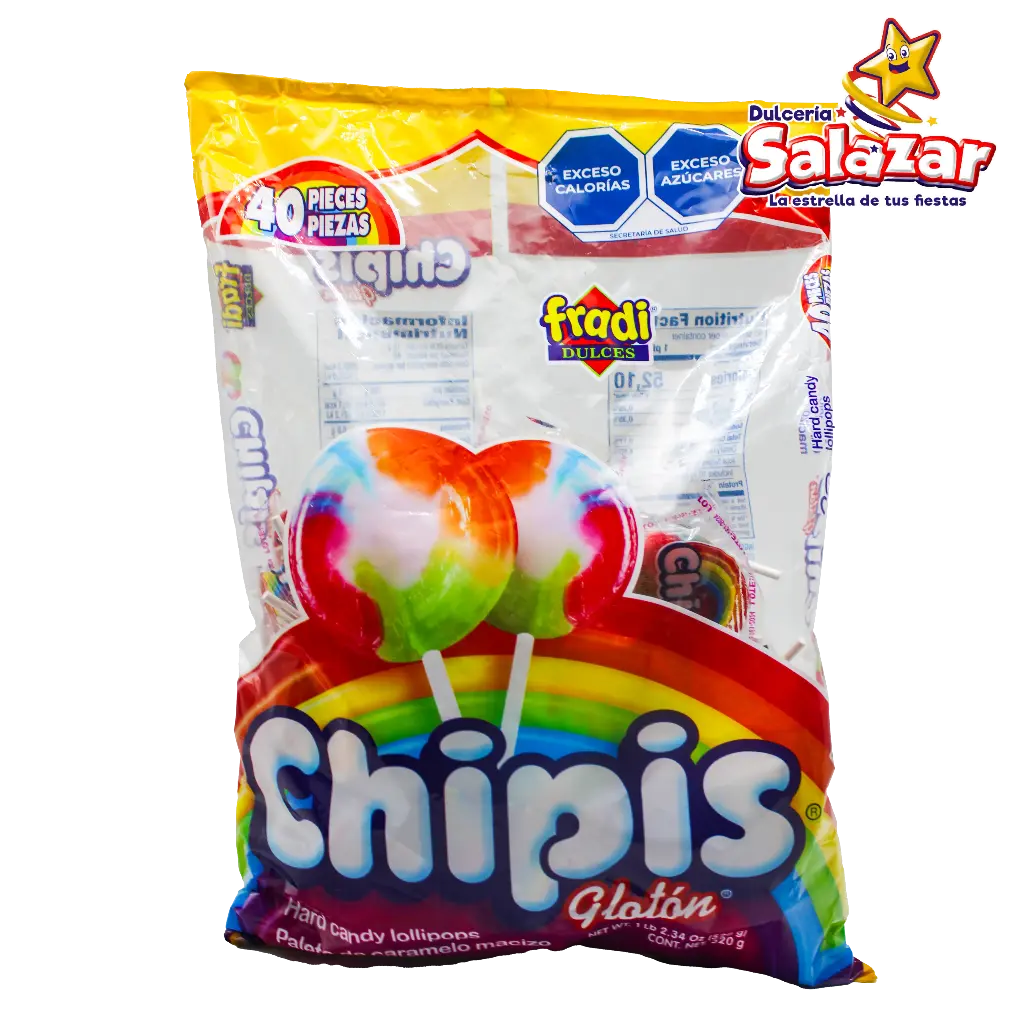 [FRA0024] PALETA CHIPIS GRANDE FRADI -B.520G- "C/20/40"