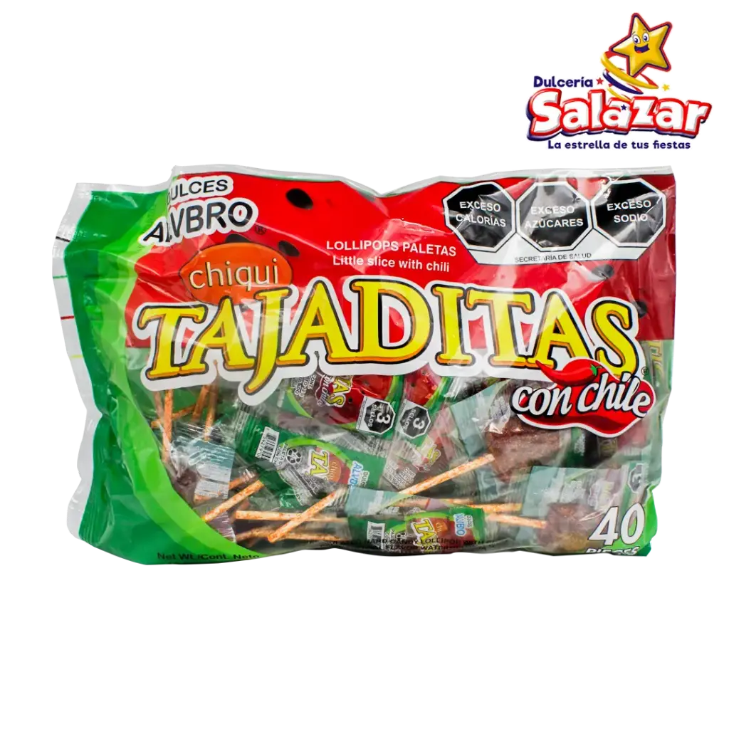 PALETA CHIQUI TAJADITAS CON CHILE ALVBRO -B.480G- "C/24/40"