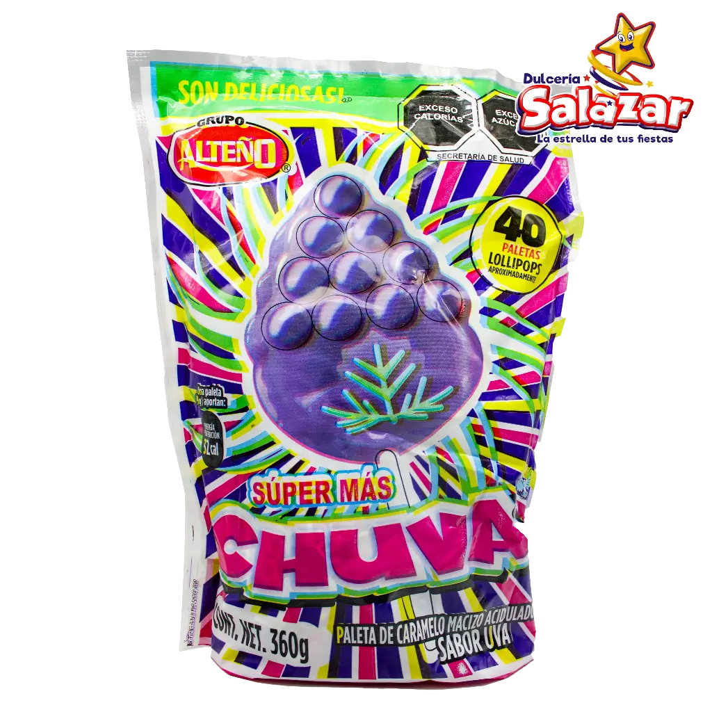 [ALT0078] PALETA CHUVA SUPER MAS ALTEÑO -B.360G- "C/32/40"