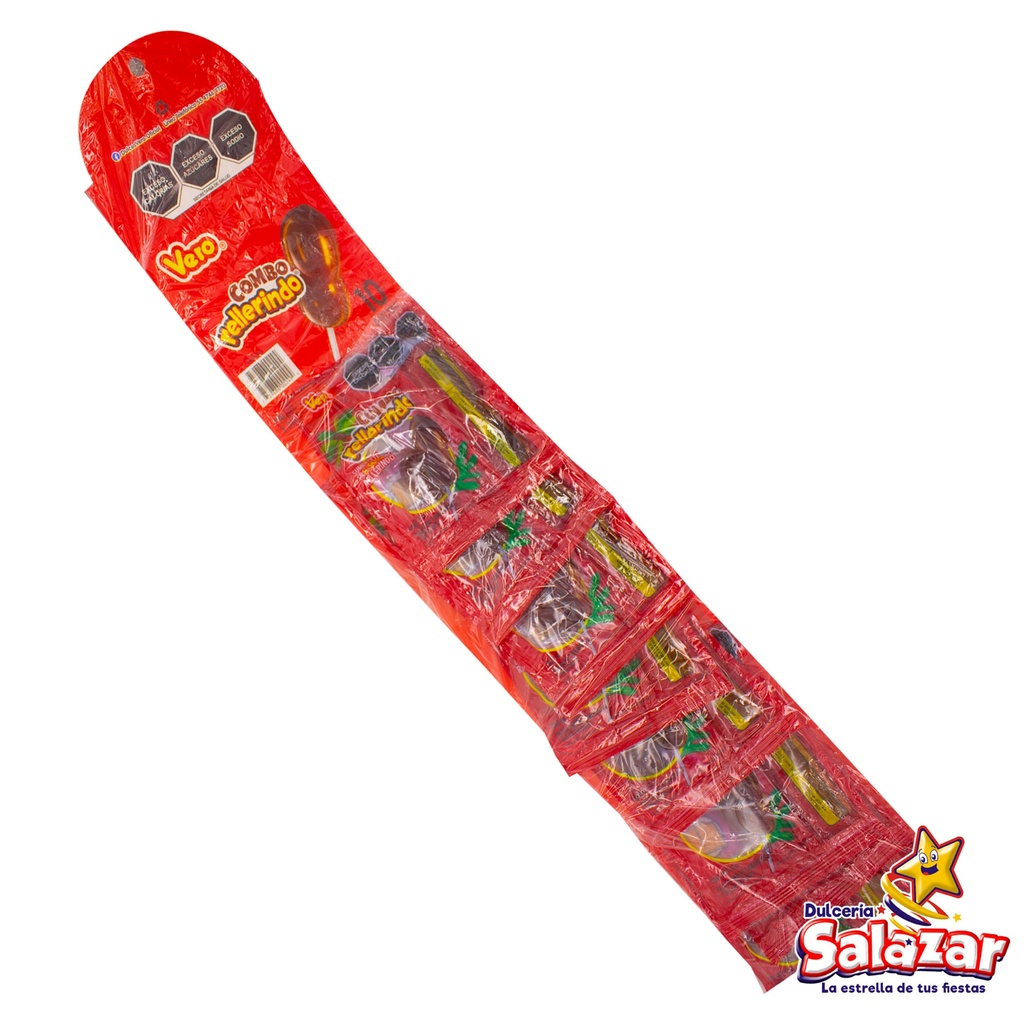 [VER0249] PALETA COMBO RELLERINDO VERO -T.420G- "C/18/10"