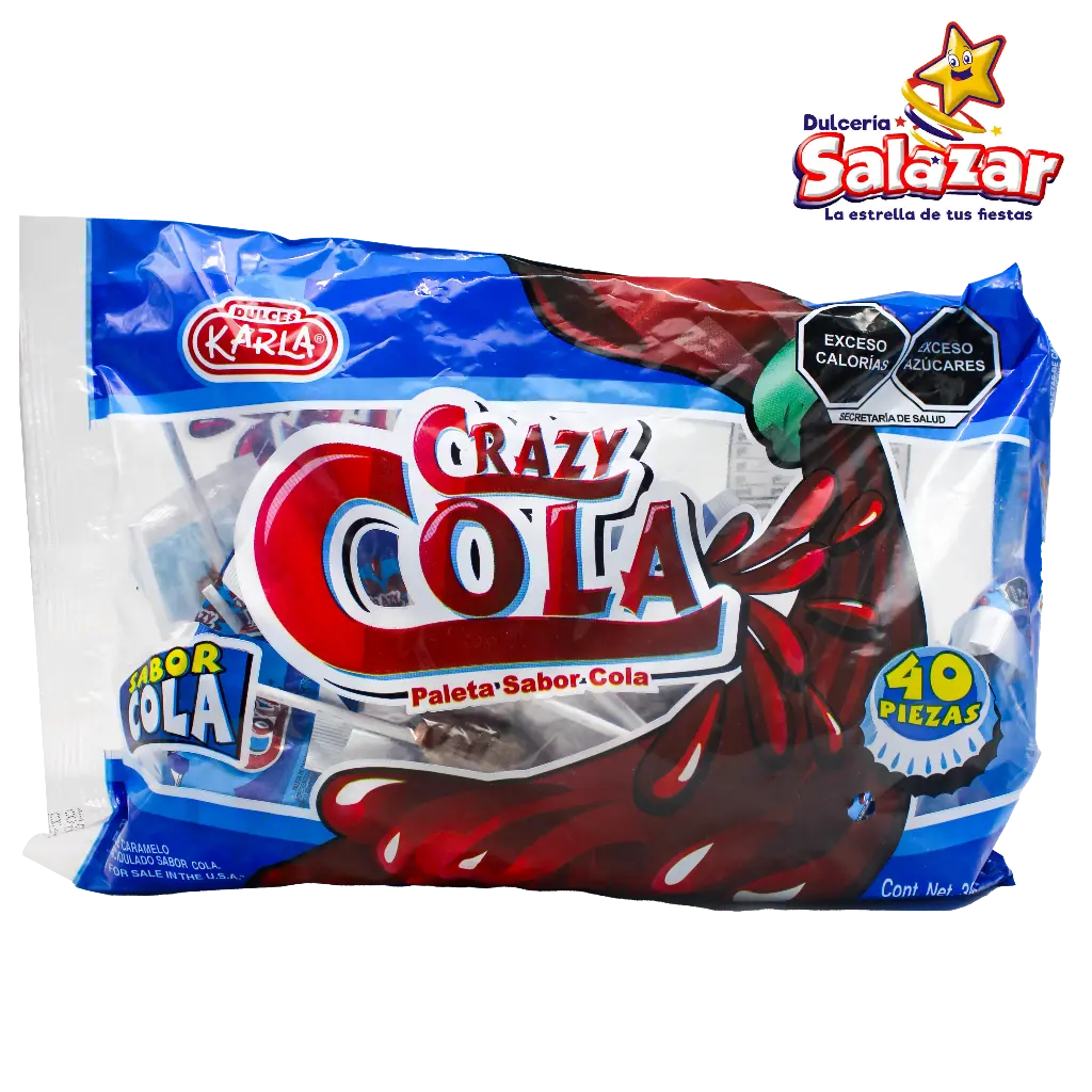 PALETA CRAZY COLA KARLA -B.360G- "C/30/40"