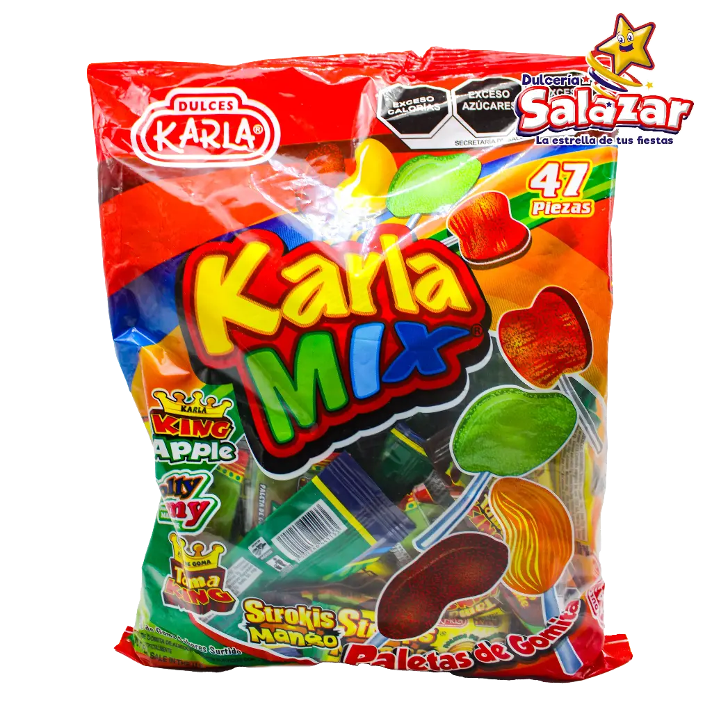 [KAR0085] PALETA KARLA MIX GOMITA -B.611G- "C/18/47"