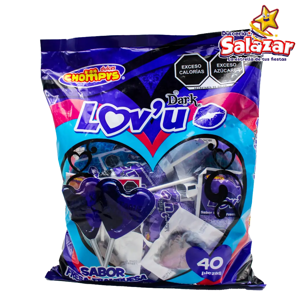 PALETA LOV'U DARK CHOMPYS -B.560G- "C/24/40"