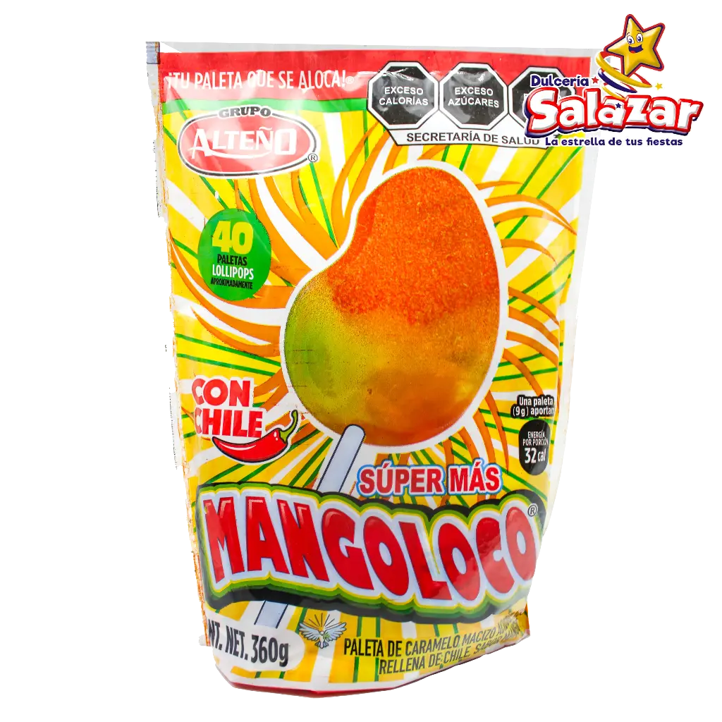 [ALT0034] PALETA MANGO LOCO SUPER MAS ALTEÑO -B.360G- "C/32/40"