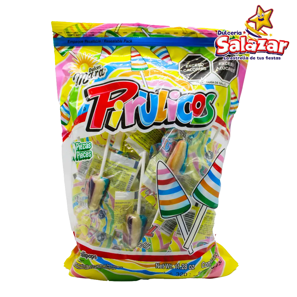 [MAR0003] PALETA MARA PIRULICOS -B.320G- "C/35/40"