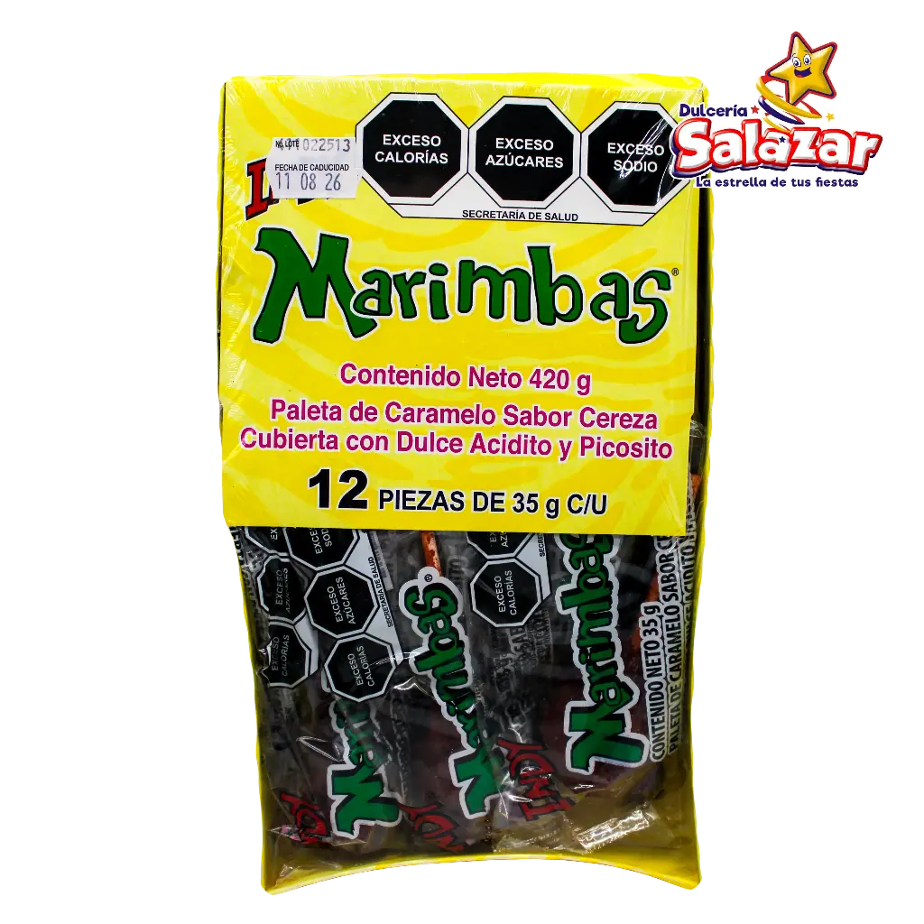 [IND0002] PALETA MARIMBAS INDY -D.420G- "C/32/12"