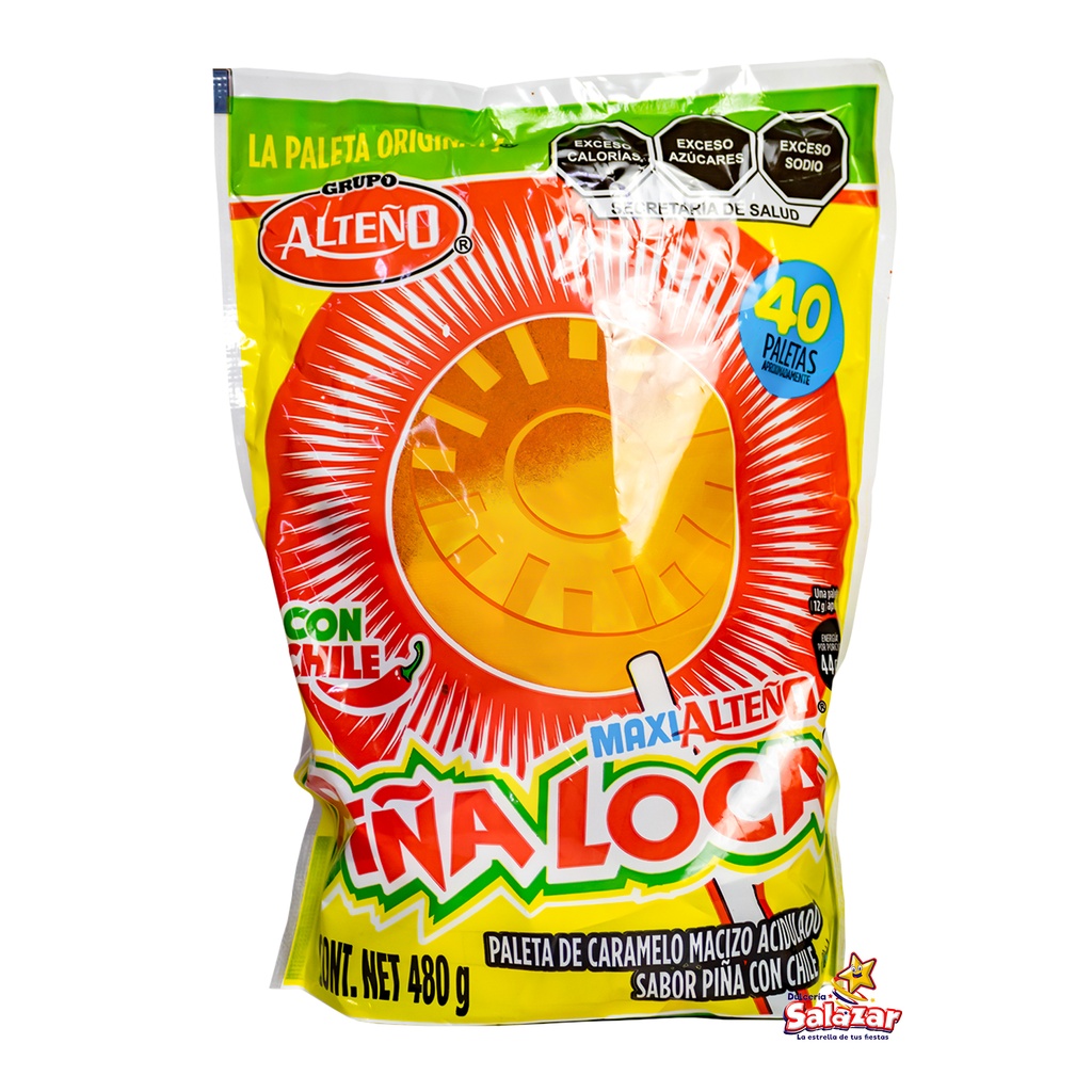[ALT0080] PALETA MAXI PIÑA LOCA -B.560G- "C/20/40"