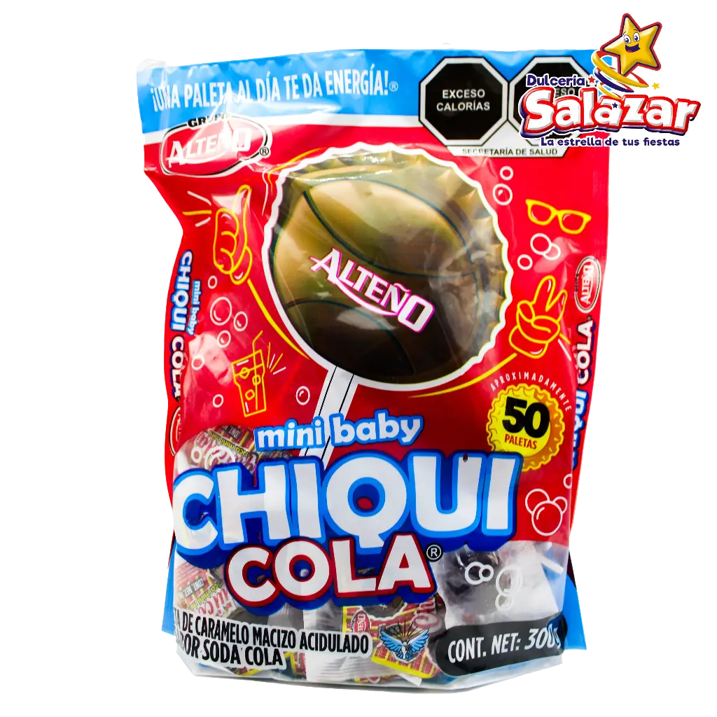 PALETA MINI BABY CHIQUI COLA ALTEÑO -B.300G- "C/28/50"