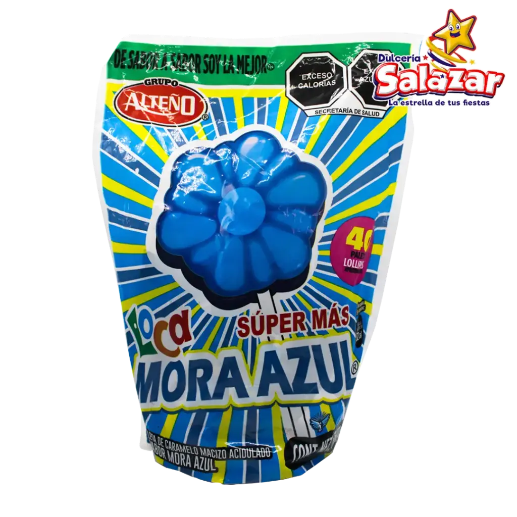 PALETA MORA AZUL SUPER MAS ALTEÑO 9GR -B.360G- "C/32/40"