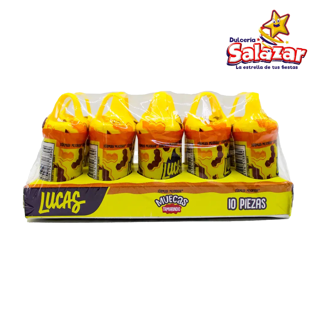 PALETA MUECAS TAMARINDO LUCAS -D.240G- "C/24/10"