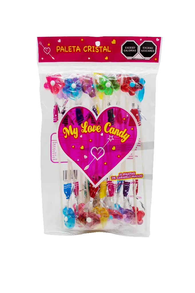 [MRV0004] PALETA MY LOVE CANDY CON LUNETA -B.245G- "C/25/20"