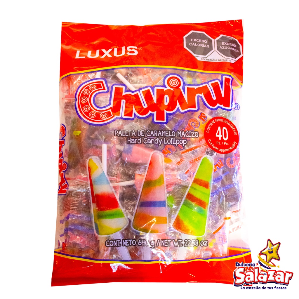 PALETA PALETA CHUPIRUL LUXUS -B.640G- "C/20/40"