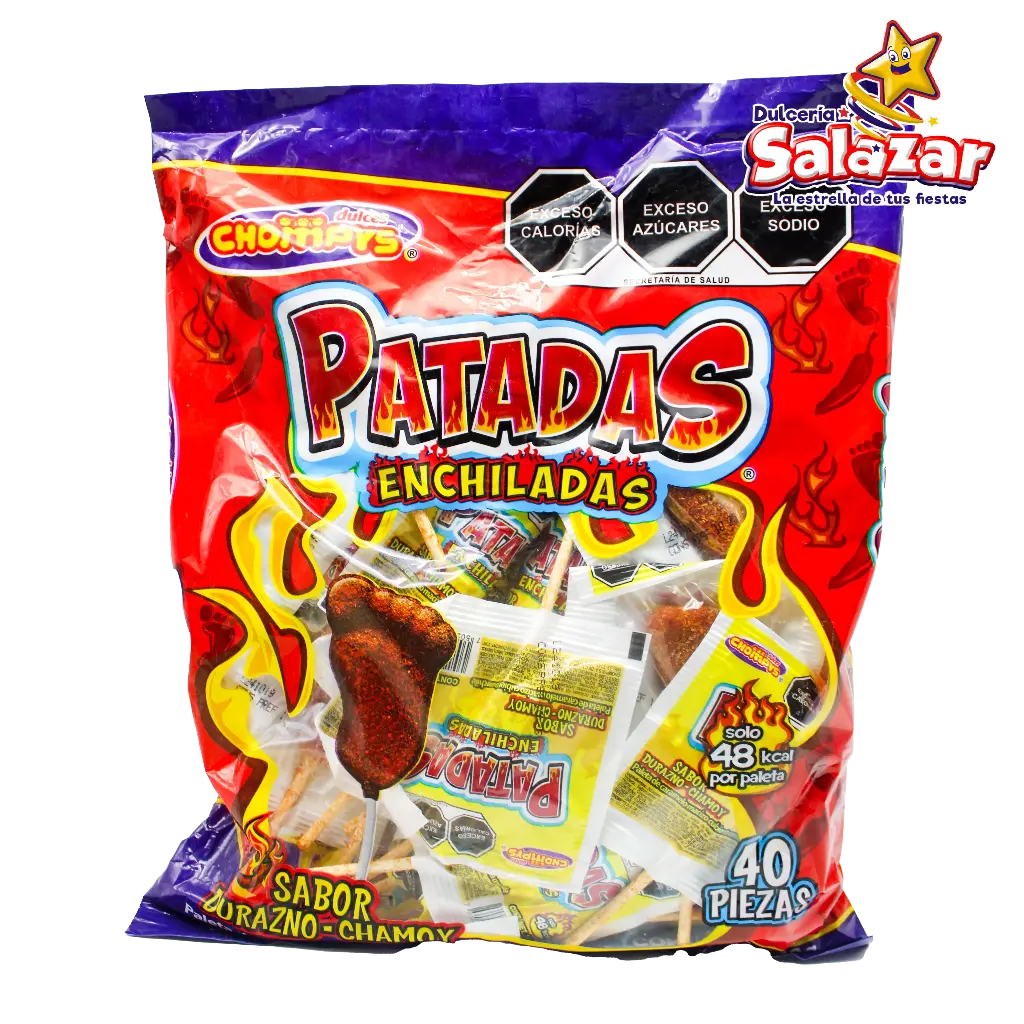 PALETA PATADAS ENCHILADA -B.560G- "C/20/40"