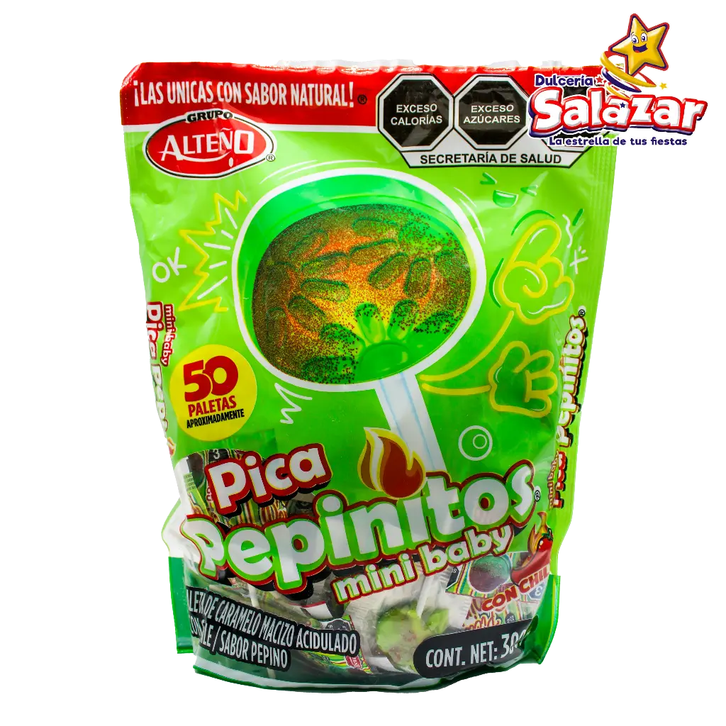 PALETA PICA PEPINITOS MINI BABY ALTEÑO -B.300G- "C/28/50"
