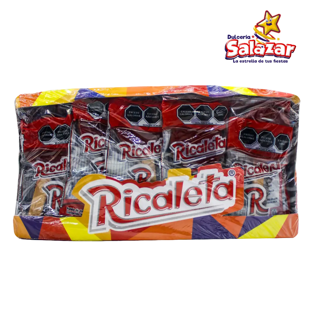 [RIC0002] PALETA RICALETA CHAMOY -D.625GR- "C/20/25"