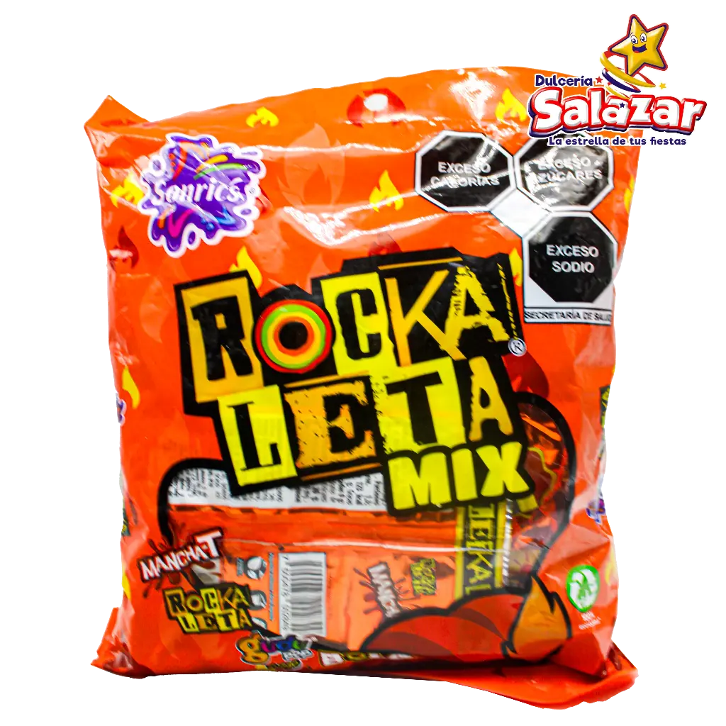 [SON0130] PALETA ROCKALETA MIX SONRICS -B.400G- "C/12/1"