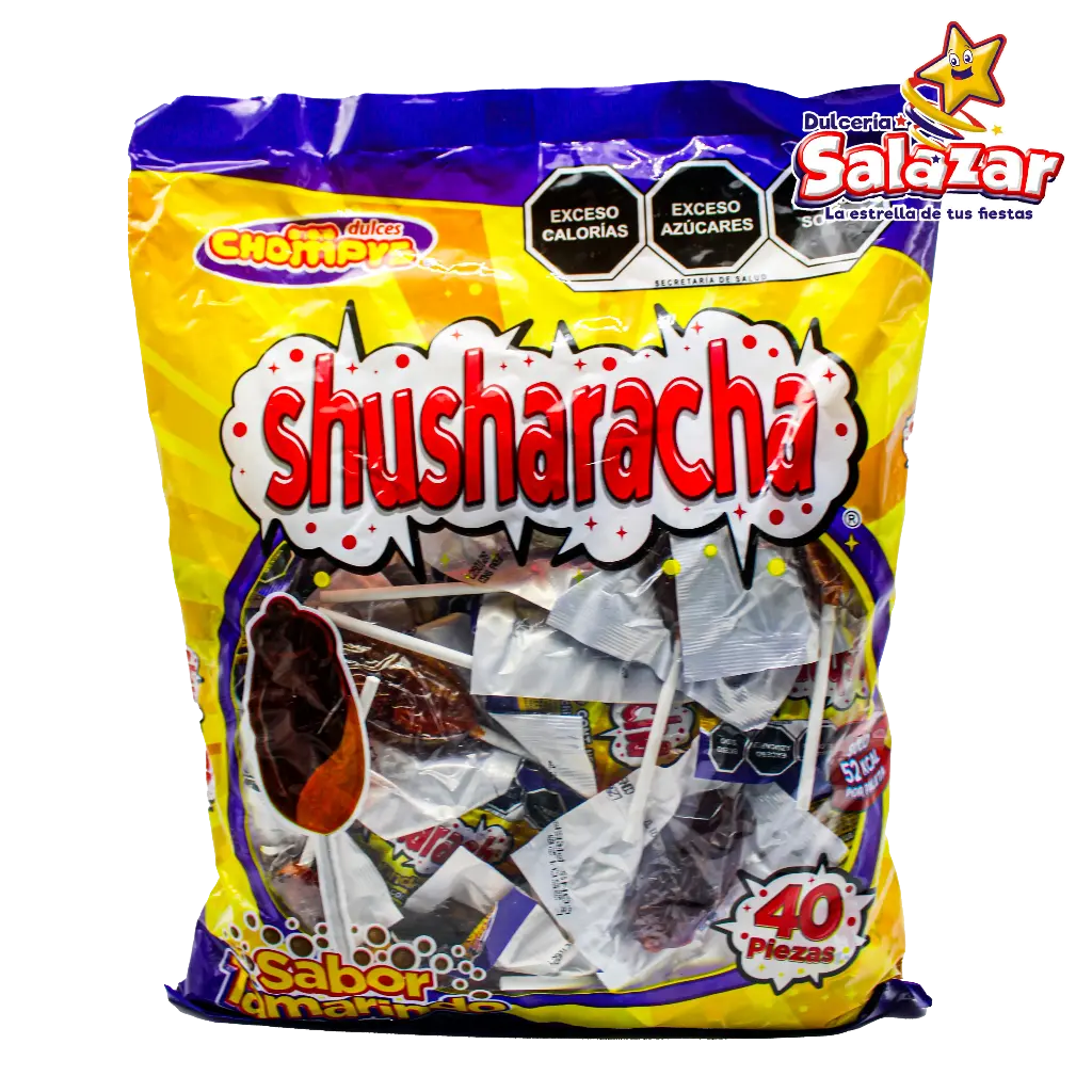 PALETA SHUSHARACHA CHOMPYS TAMARINDO -B.560G- "C/24/40"