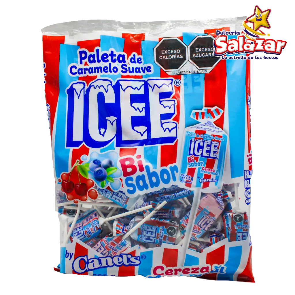 [CAN0009] PALETA SUAVE ICEE BISABOR  CANELS -B.285G- "C/18/38"