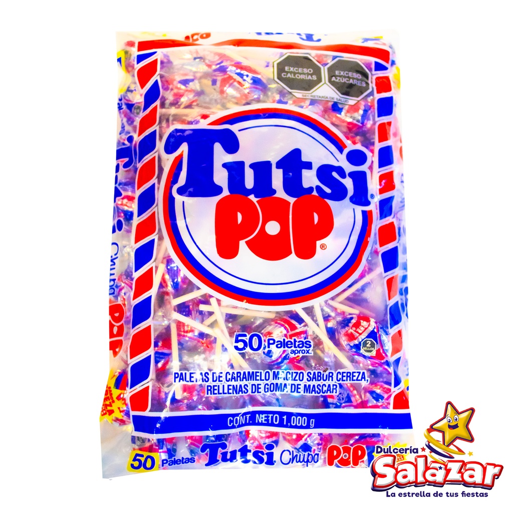 PALETA TUTSI CHUPA POP -B.1KG- "C/18/55"