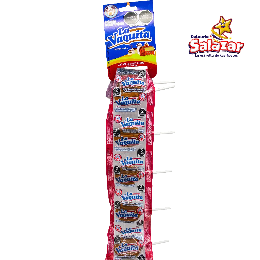 PALETA PALETON LA VAQUITA CANELS -T.140G- "C/50/10"